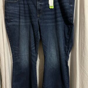 Lane Bryant Women’s Dark Blue Relaxed Jeans